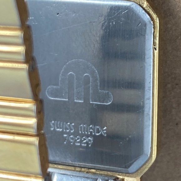 Vintage Maurice Lacroix Watch, Swiss Made Art Deco Tank Style - Picture 8 of 10